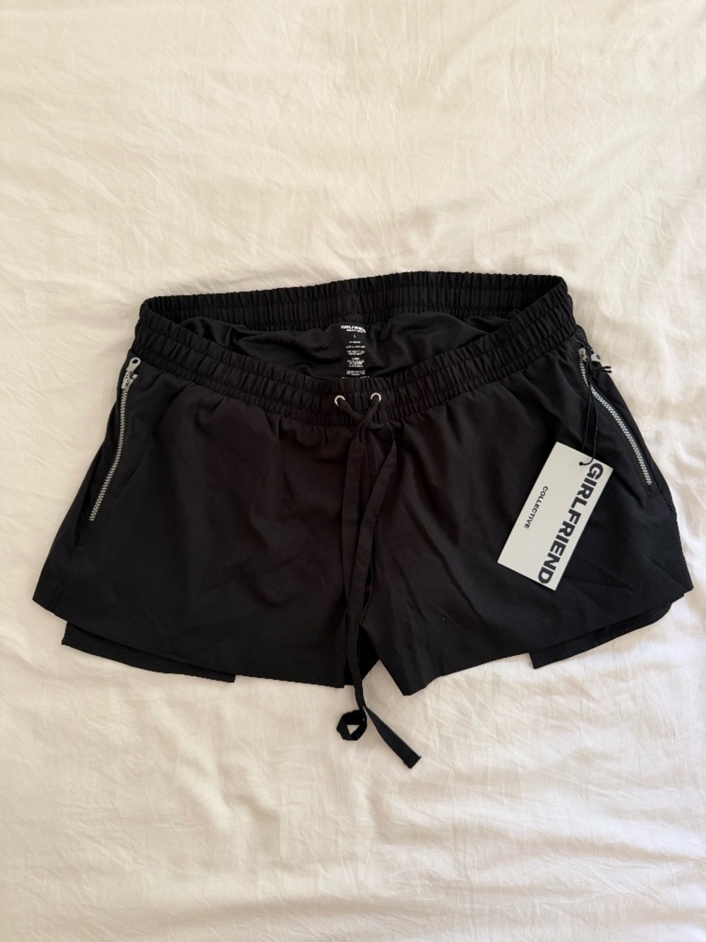 Girlfriend Collective Women's Black Shorts